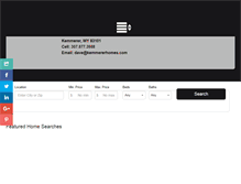 Tablet Screenshot of kemmererhomes.com